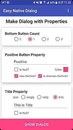 Play Easy Native Dialog(Android AlertDialog)  and enjoy Easy Native Dialog(Android AlertDialog) with UptoPlay