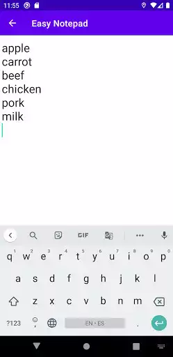 Play Easy Notepad as an online game Easy Notepad with UptoPlay