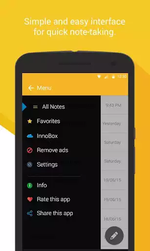 Play Easy Notes (Notepad+) as an online game Easy Notes (Notepad+) with UptoPlay