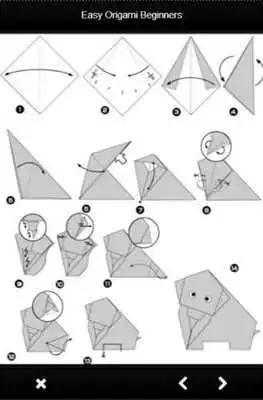 Easy Origami Beginners online game with UptoPlay