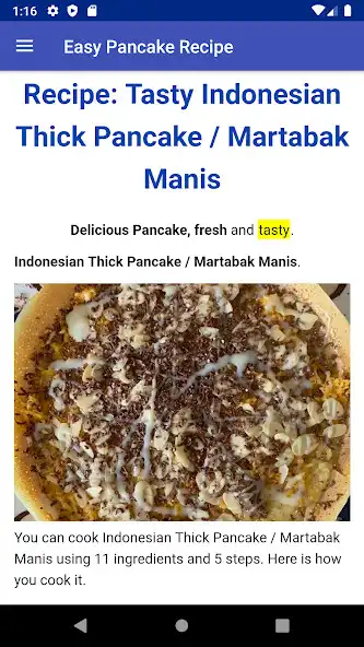 Play Easy Pancake Recipe as an online game Easy Pancake Recipe with UptoPlay