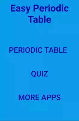 Play Easy Periodic Table