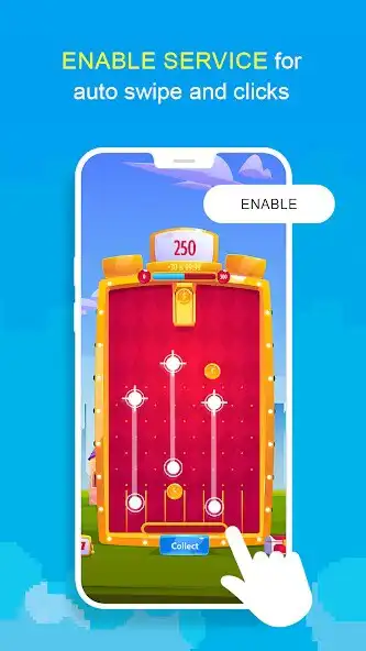 Play Easy Set Auto Tap  Swipe on Screen as an online game Easy Set Auto Tap  Swipe on Screen with UptoPlay