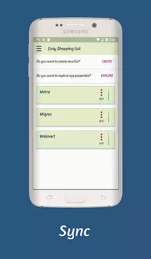 Play Easy Shopping List : Grocery List as an online game Easy Shopping List : Grocery List with UptoPlay