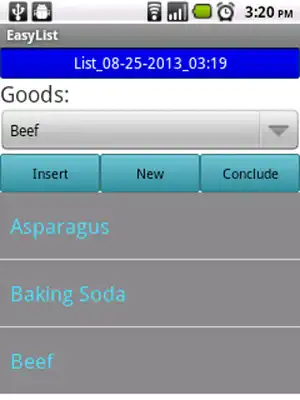 Play Easy Shopping List