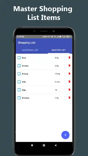 Play Easy Shopping List - To do & Grocery List as an online game Easy Shopping List - To do & Grocery List with UptoPlay
