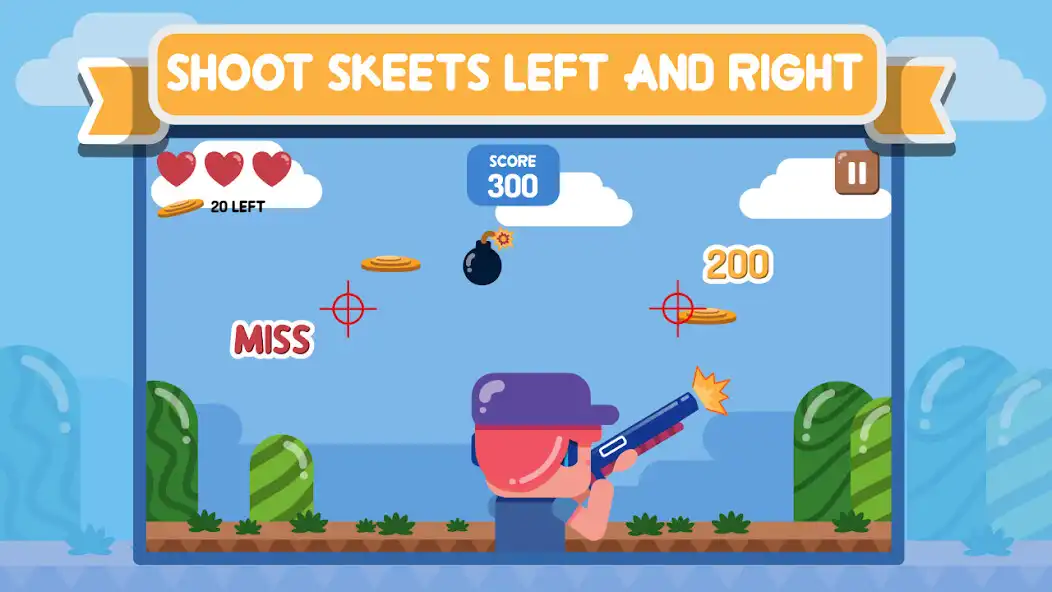 Play Easy Skeet Shooting as an online game Easy Skeet Shooting with UptoPlay