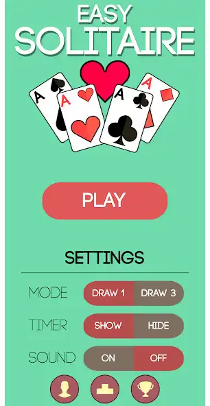 Play Easy Solitaire - Classic Klondike Game  and enjoy Easy Solitaire - Classic Klondike Game with UptoPlay