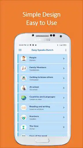 Play Easy Speak Dutch - Learn Dutch Offline as an online game Easy Speak Dutch - Learn Dutch Offline with UptoPlay