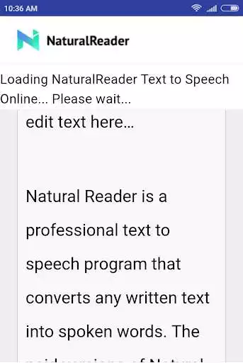 Play Easy Text To Speech