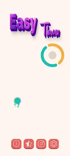 Play Easy Throw - Test your throw skill as an online game Easy Throw - Test your throw skill with UptoPlay