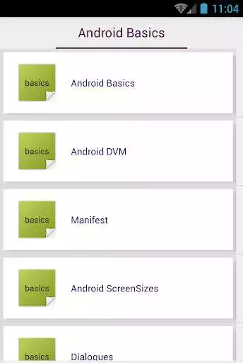 Play Easy Tutorial for Android as an online game Easy Tutorial for Android with UptoPlay