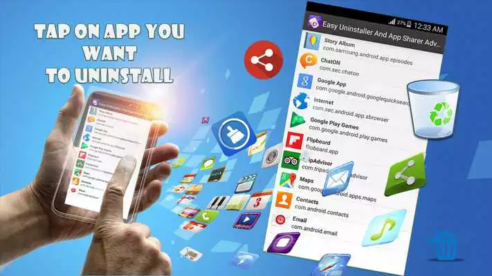 Play Easy Uninstaller App Share  Cache Cleaner App