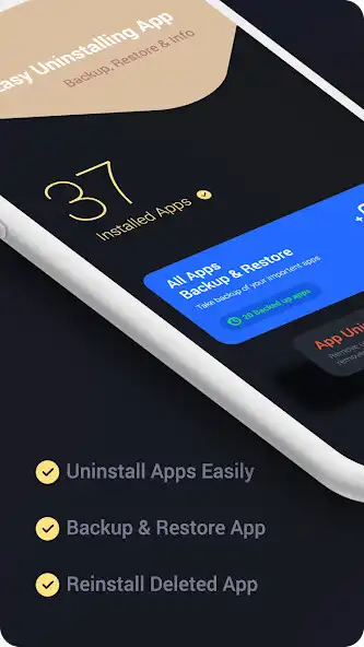 Play Easy Uninstalling App  App Backup, Restore  Info  and enjoy Easy Uninstalling App  App Backup, Restore  Info with UptoPlay