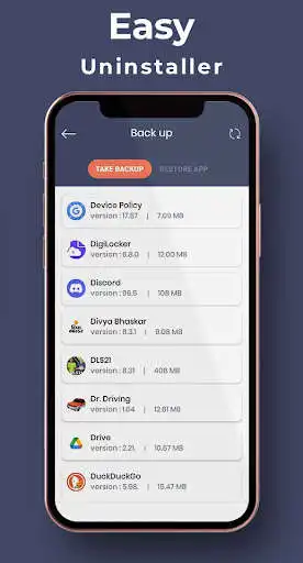 Play Easy Uninstalling & App Backup as an online game Easy Uninstalling & App Backup with UptoPlay