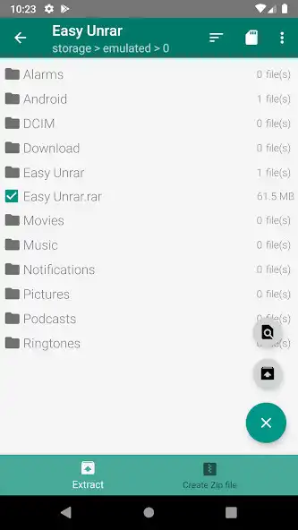 Play Easy Unrar Unzip  zip (noads)  and enjoy Easy Unrar Unzip  zip (noads) with UptoPlay