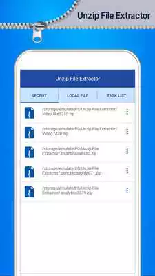 Easy Unzip File Extractor - Easy Unrar, Unzip online game with UptoPlay