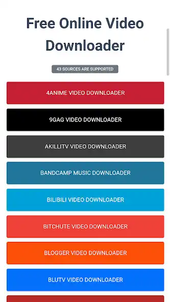 Play Easy Video Downloader - Social Video Downloder as an online game Easy Video Downloader - Social Video Downloder with UptoPlay