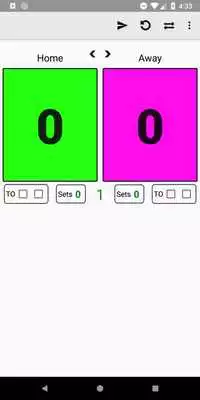 Play Easy Volleyball Scorekeeper