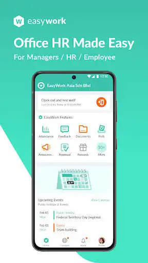 Play EasyWork - Company  HR app  and enjoy EasyWork - Company  HR app with UptoPlay