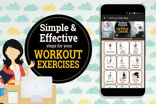 Play Easy Workout Exercises on your Office Chair