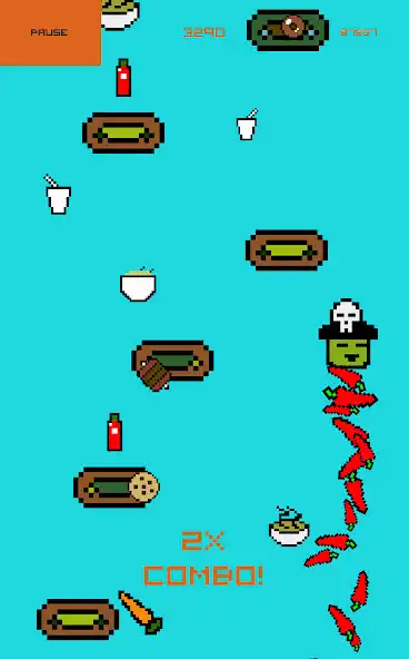 Play Eat A Bit - Retro Platformer as an online game Eat A Bit - Retro Platformer with UptoPlay