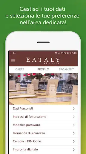 Play Eataly Pay as an online game Eataly Pay with UptoPlay