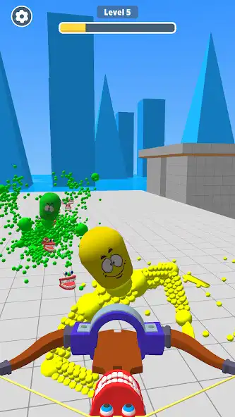 Play Eat Em All: Beat with fun! as an online game Eat Em All: Beat with fun! with UptoPlay