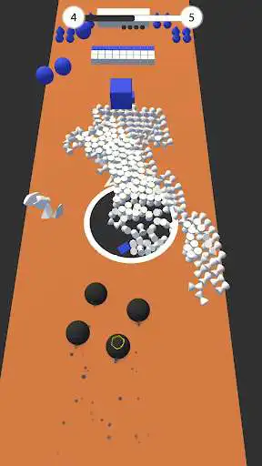Play Eat Up 3D - Hole Game as an online game Eat Up 3D - Hole Game with UptoPlay