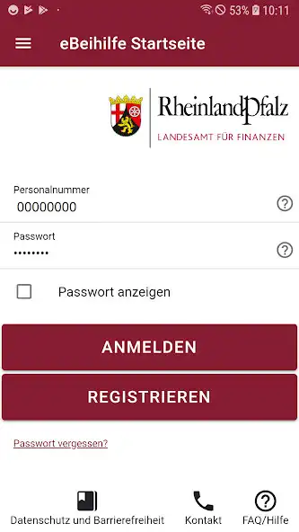 Play eBeihilfe - App - RLP  and enjoy eBeihilfe - App - RLP with UptoPlay