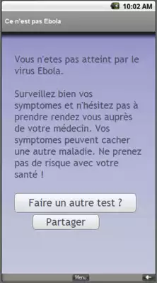 Play Ebola virus, infected?