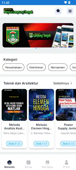 Play EBOOK Perpus Lampung Tengah as an online game EBOOK Perpus Lampung Tengah with UptoPlay