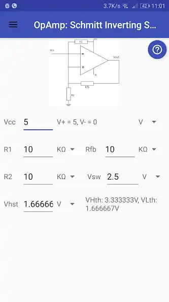 Play eCalc (OpAmp Calculator) as an online game eCalc (OpAmp Calculator) with UptoPlay
