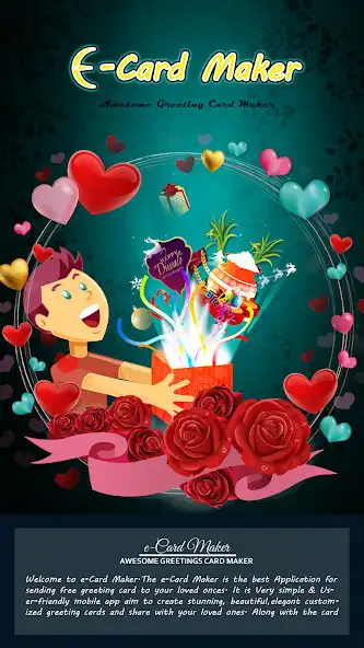 Play e-Card Maker : Greeting Cards  Make Wishes  and enjoy e-Card Maker : Greeting Cards  Make Wishes with UptoPlay
