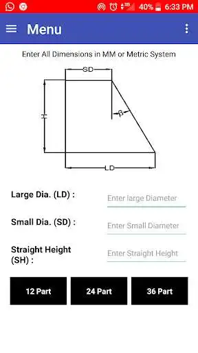 Play APK Eccentric Cone Layout  and enjoy Eccentric Cone Layout with UptoPlay com.pinjara_imran5290.Eccentric_Cone_Layout