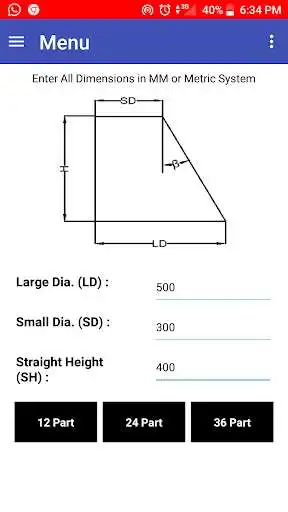 Play APK Eccentric Cone Layout  and enjoy Eccentric Cone Layout with UptoPlay com.pinjara_imran5290.Eccentric_Cone_Layout