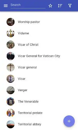 Play Ecclesiastical title Play Ecclesiastical title