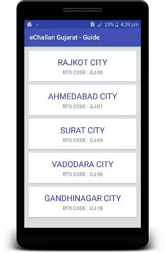 Play eChallan Rajkot City