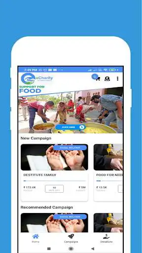 Play eCharity as an online game eCharity with UptoPlay