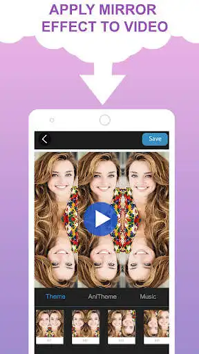 Play Echo Magic Mirror Video Maker as an online game Echo Magic Mirror Video Maker with UptoPlay