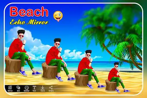 Play Echo Mirror - Magic Best Beach Echo Effect  and enjoy Echo Mirror - Magic Best Beach Echo Effect with UptoPlay