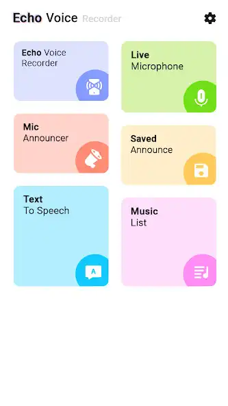 Play Echo Voice Recorder: Live Mic  and enjoy Echo Voice Recorder: Live Mic with UptoPlay