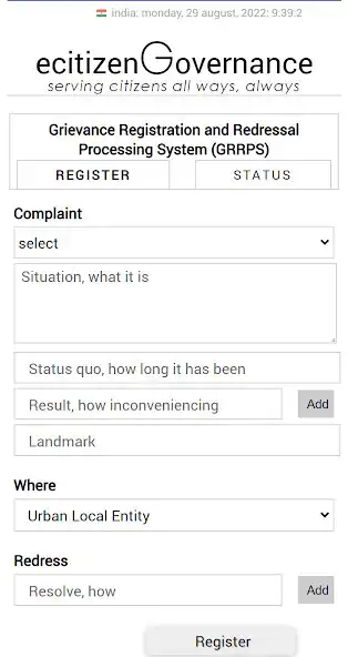 Play ecitizen.in as an online game ecitizen.in with UptoPlay