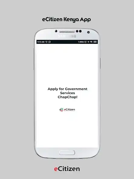 Play eCitizen Kenya App - Government Services Chap Chap  and enjoy eCitizen Kenya App - Government Services Chap Chap with UptoPlay