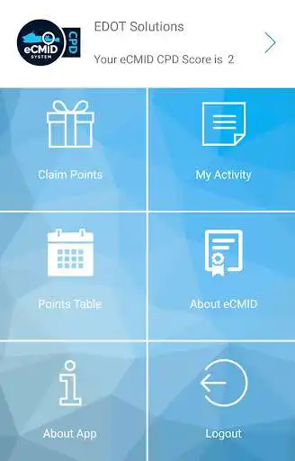 Play eCMID CPD Play eCMID CPD