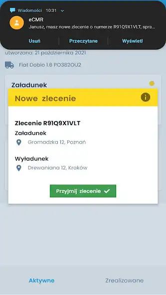 Play eCMR - Aplikacja Kierowcy as an online game eCMR - Aplikacja Kierowcy with UptoPlay