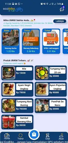 Play EcoBike e-Run as an online game EcoBike e-Run with UptoPlay