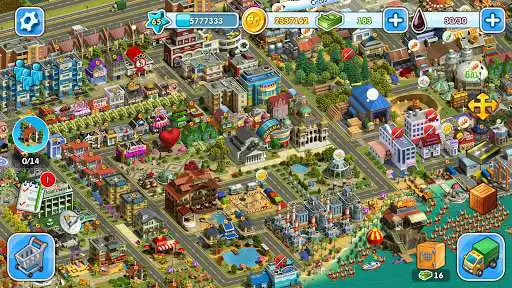 Play Eco City: new free building and town village games as an online game Eco City: new free building and town village games with UptoPlay