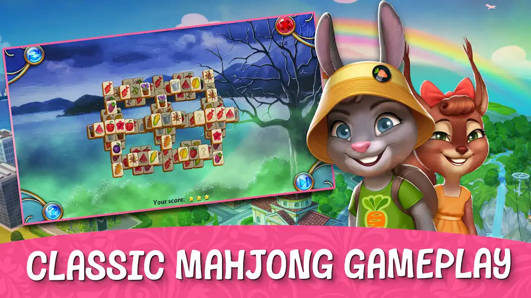 Play EcoMahjong: Tile-Matching Game  and enjoy EcoMahjong: Tile-Matching Game with UptoPlay