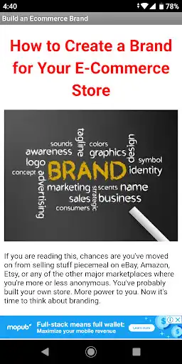 Play Ecommerce Branding Guide  and enjoy Ecommerce Branding Guide with UptoPlay